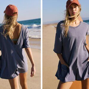 Free People NWT Hot Shot Tee Romper
